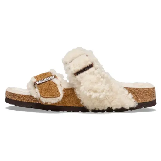 Birkenstock Slide Slippers Women's Light Brown