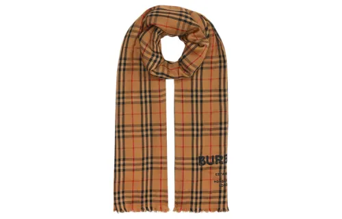 Burberry Cashmere Knit Scarves Unisex