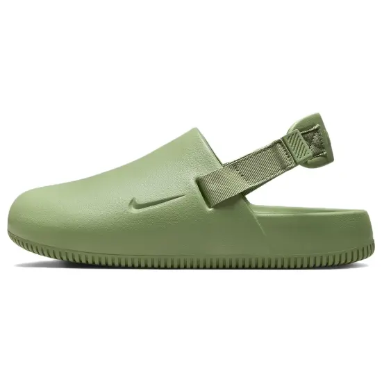 Nike Calm Mule Oil Green Women's