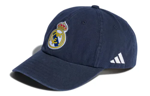 Adidas Patterned Print Baseball Caps Unisex Blue
