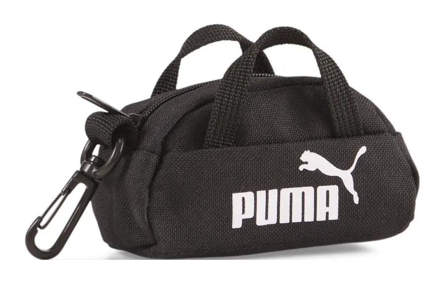 PUMA Canvas Sports Bag Merchandise Unisex Black