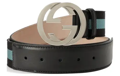 GUCCI Interlocking G Belt Monogram Web