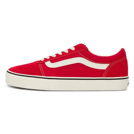 Vans Ward Skateboarding Shoes Unisex Low-top Red