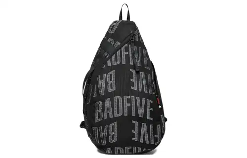 Li Ning Badfive Polyester Sports Bag, Shoulder Bag, Crossbody Bag Regular Unisex Black
