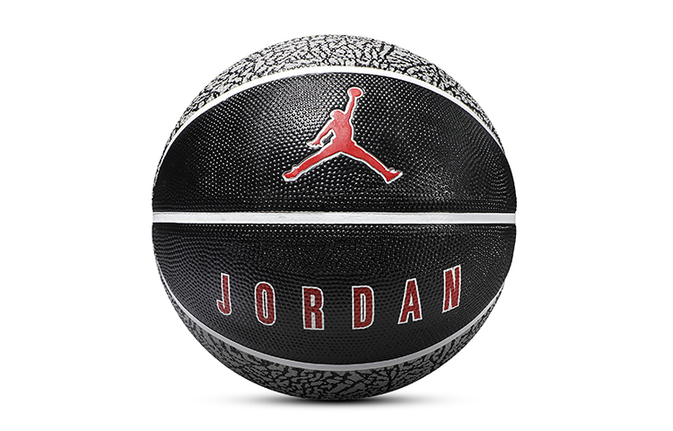 Jordan Rubber Basketball Black Size 7 Competition Unisex
