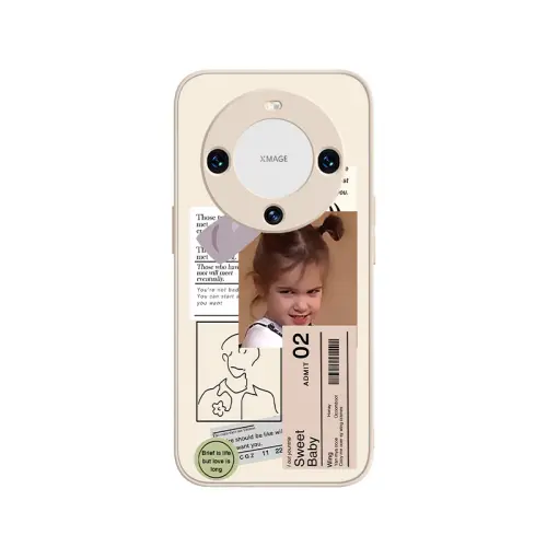Huawei, matte glass cute trend phone case for boys and girls, 60/40/, 40, 11/9, internet celebrity, for beloved, print