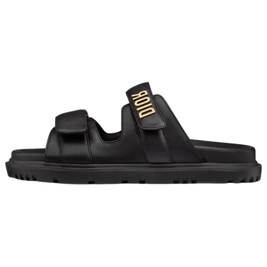 DIOR DiorAct Odor Resistant Slide Slippers Women's Black