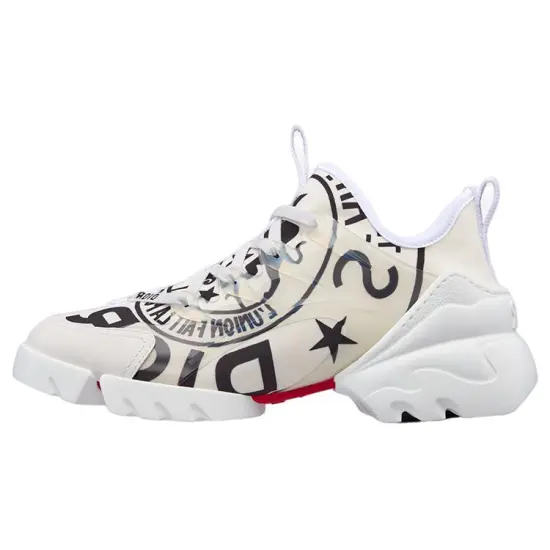 DIOR D-Connect White Black DIOR Union Print Women's