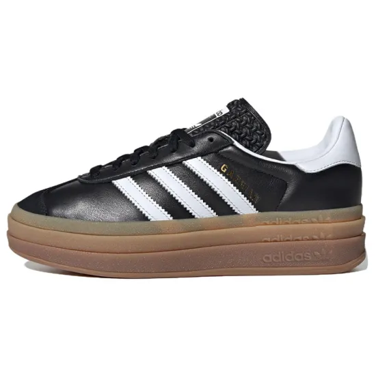 Adidas Originals Gazelle Bold Atmos Black White Gum Women's