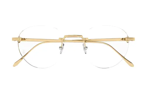 Cartier Round Frame Glasses