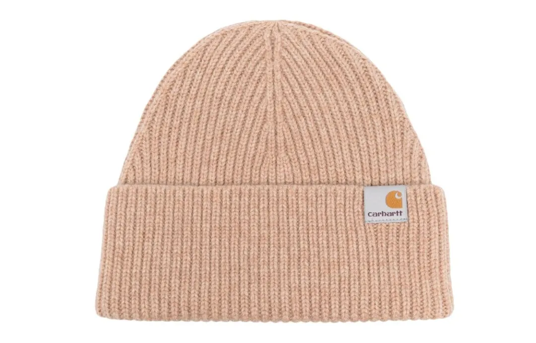 Carhartt Wip Gabe Logo Patch Ribbed-Knit Beanie