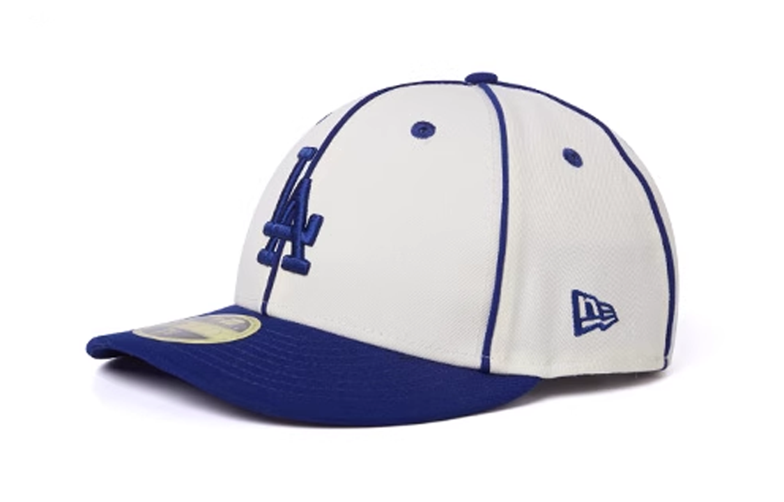 Кепка New Era (бело-синяя)
