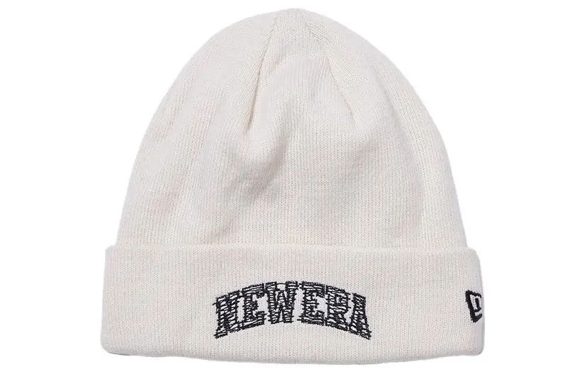 New Era Acrylic Beanies Unisex White
