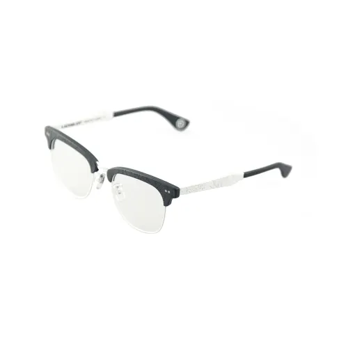 A BATHING APE Stainless Steel Acetate Oval Eyeglass Frames Unisex