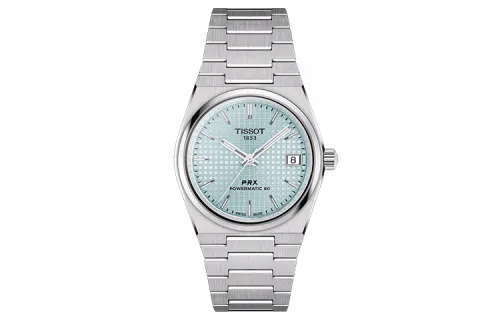 TISSOT PRX Automatic Mechanical Movement 100m Waterproof Men's Watches Watch 35mm Blue Dial Stainless Steel Case