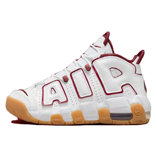 Nike Air More Uptempo GS 'White Team Red Gum'