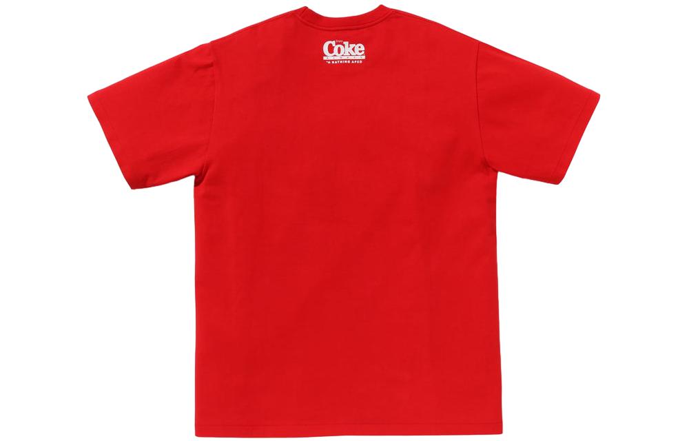Мужская футболка A BATHING APE × Coca-Cola (белая) — Белый — фото 7