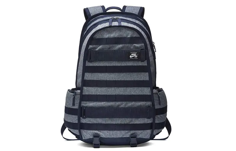 Nike Polyester Backpack Regular Unisex Navy Blue