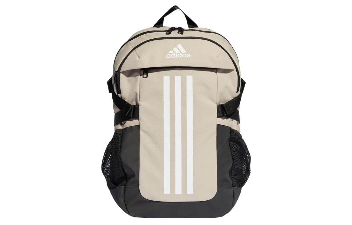 Adidas Recycled Polyester 3D Effect Fabric Backpack Regular Unisex Khaki/Black