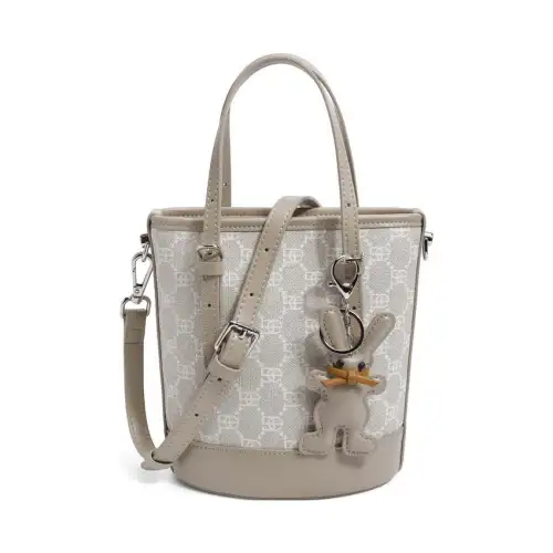 BELLE Artificial Leather Bucket Bag, Handbag, Crossbody Bag Medium Women's