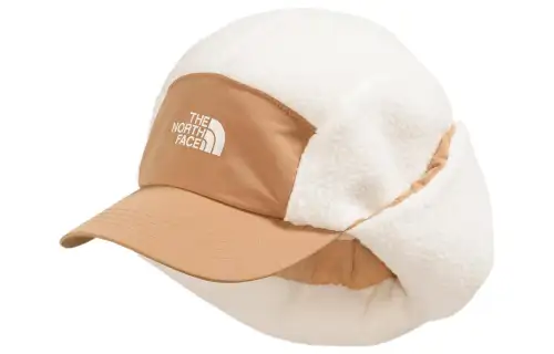 THE NORTH FACE Recycled Polyester Trapper Hats Unisex Khaki