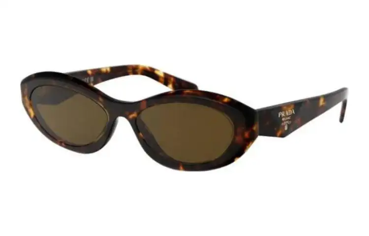 PRADA Cat Eye Sunglasses Women's Tortoiseshell