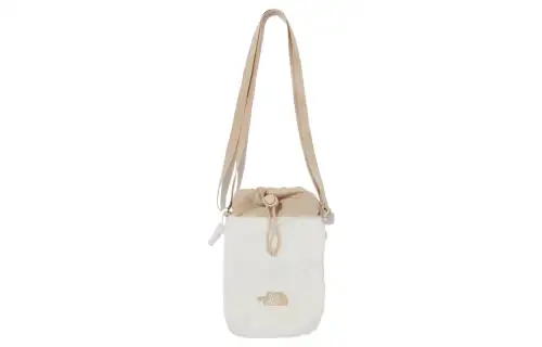 THE NORTH FACE 0.5L Shoulder Bag, Crossbody Bag, Outdoor Bag Fur Cream Women's