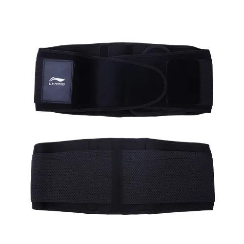 Li Ning, basketball knee pads, elbow pads for training, light and thin breathable black pelvic correction belt for men and women, for running