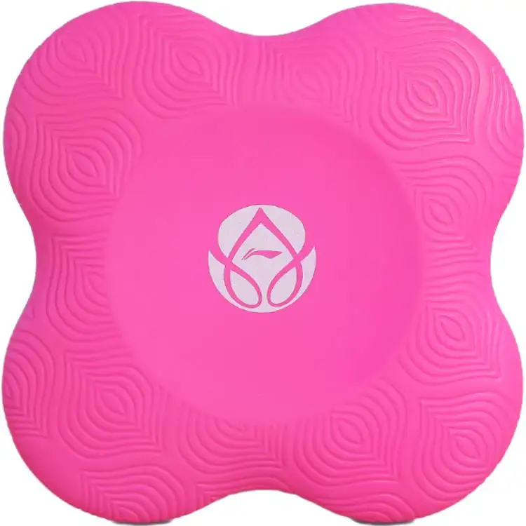 Li Ning, knee pads, elbow pads, handheld red yoga mat for yoga for men and women, increased thickness