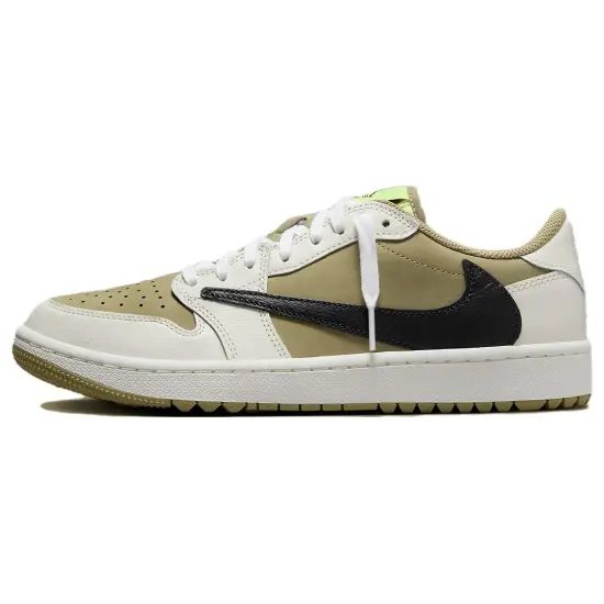 Jordan 1 Retro Low Golf Travis Scott Neutral Olive