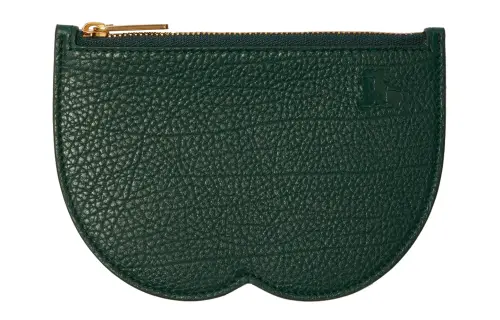 Burberry Calfskin Storage Bag Storage Bag Trumpets Women's Vine Green