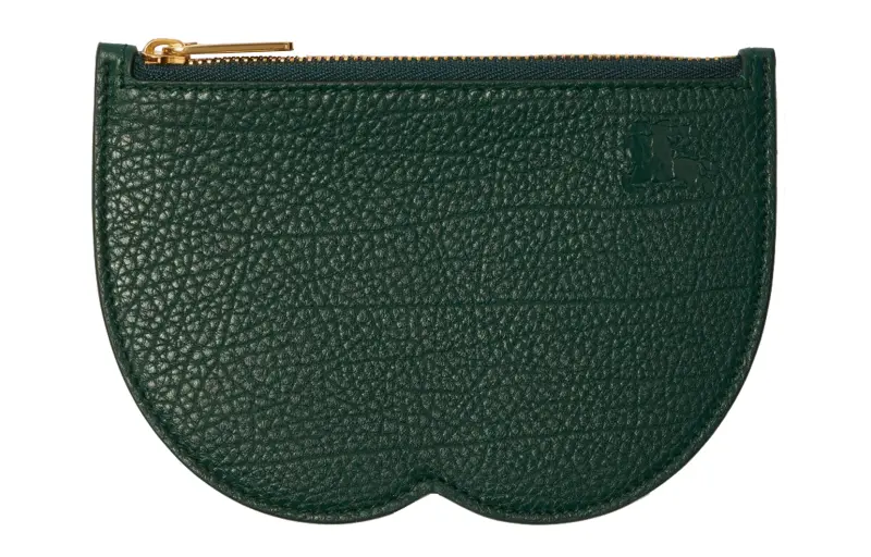 Burberry Calfskin Storage Bag Storage Bag Trumpets Women's Vine Green
