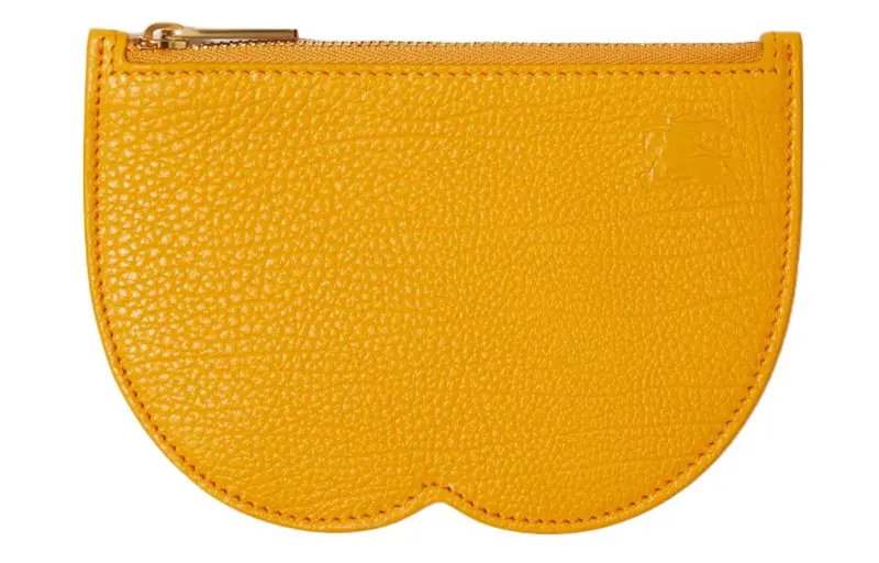 Burberry Calfskin Storage Bag Storage Bag Trumpets Women's Touch Me Not Yellow