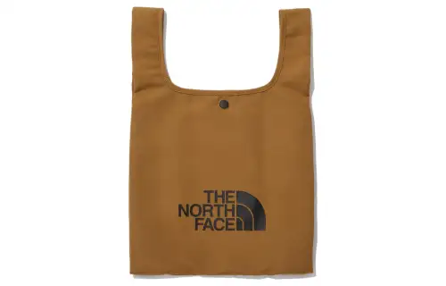 THE NORTH FACE Shopping Bag Handbag Outdoor Bag Polyester Camel Unisex