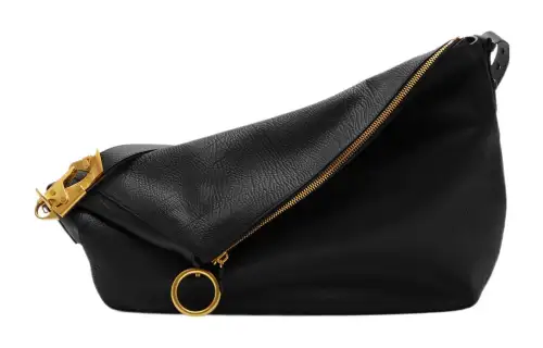 Burberry Calfskin Handbag, Shoulder Bag Women's Black