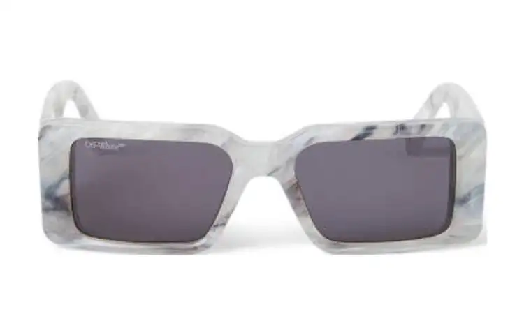 OFF WHITE Milano Rectangular Frame Sunglasses