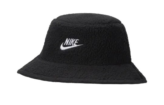 Nike Polyester Bucket Hats Unisex Black