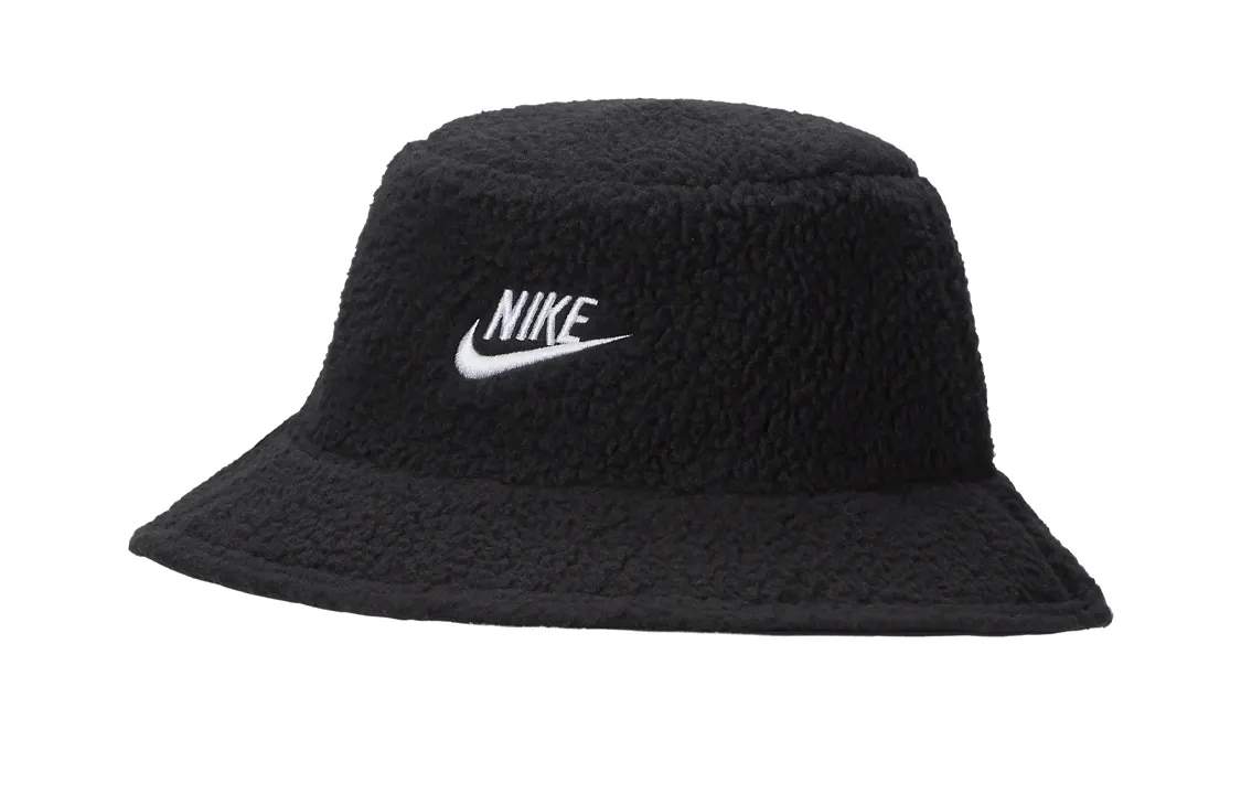Nike Polyester Bucket Hats Unisex Black