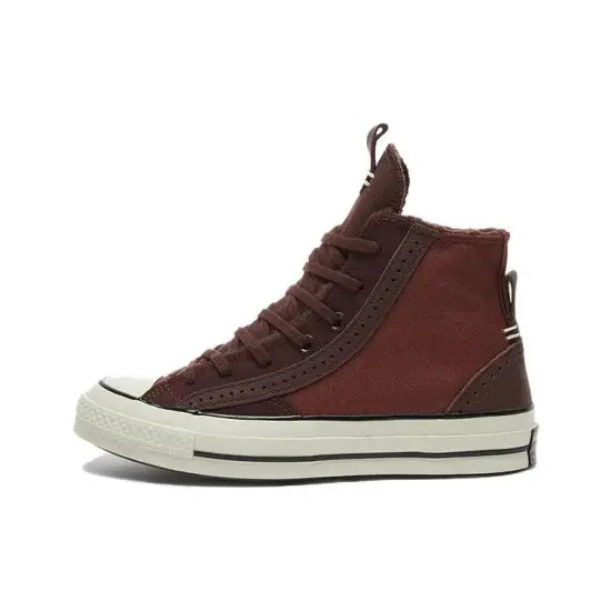Converse Chuck 70 Leather & Suede Sneakers 'Charcoal'
