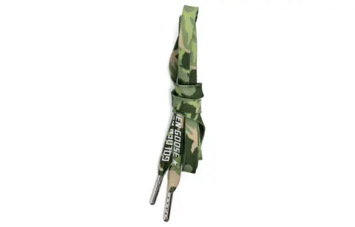 【Previous Season】logo camouflage-print shoe laces