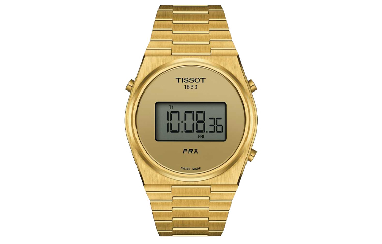 Наручные часы TISSOT PRX (золотые)