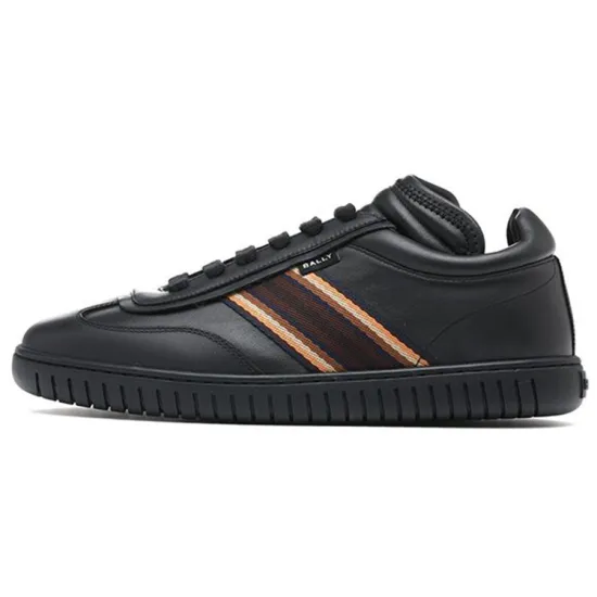 BALLY Low-top Leather Sneakers