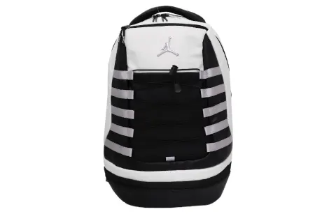 Jordan Polyester Laptop Bag Backpack Large Unisex Black White