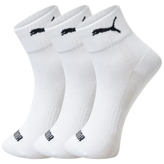 PUMA Crew Socks Unisex White Assortment