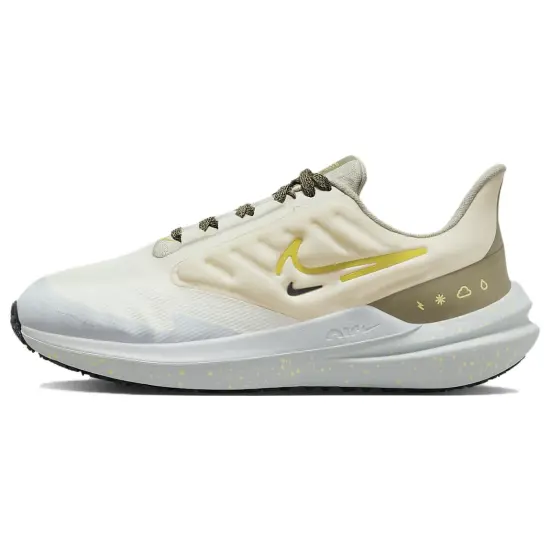 Nike Women's Air Winflo 9 Shield 'Pale Ivory High Voltage'