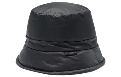 Under Armour Polyester, Polyester Bucket Hats Unisex Black