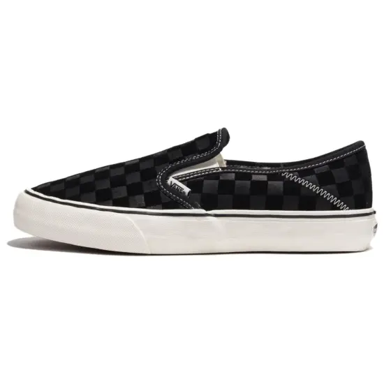 Vans Slip-on Skateboarding Shoes Unisex Low-top Black