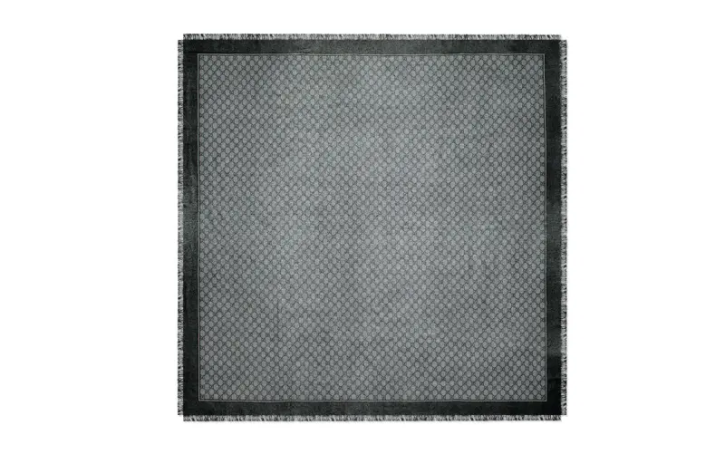 Gucci Gg wool jacquard shawl