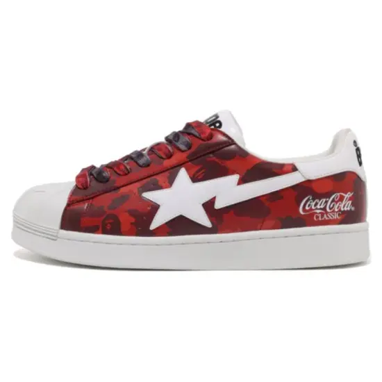 BAPE A BATHING APE Skull Sta Coca Cola