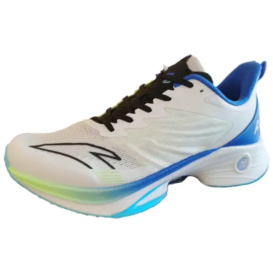 ANTA MACH 3.0 Running Shoes Men Low-Top White Blue/Cyan
